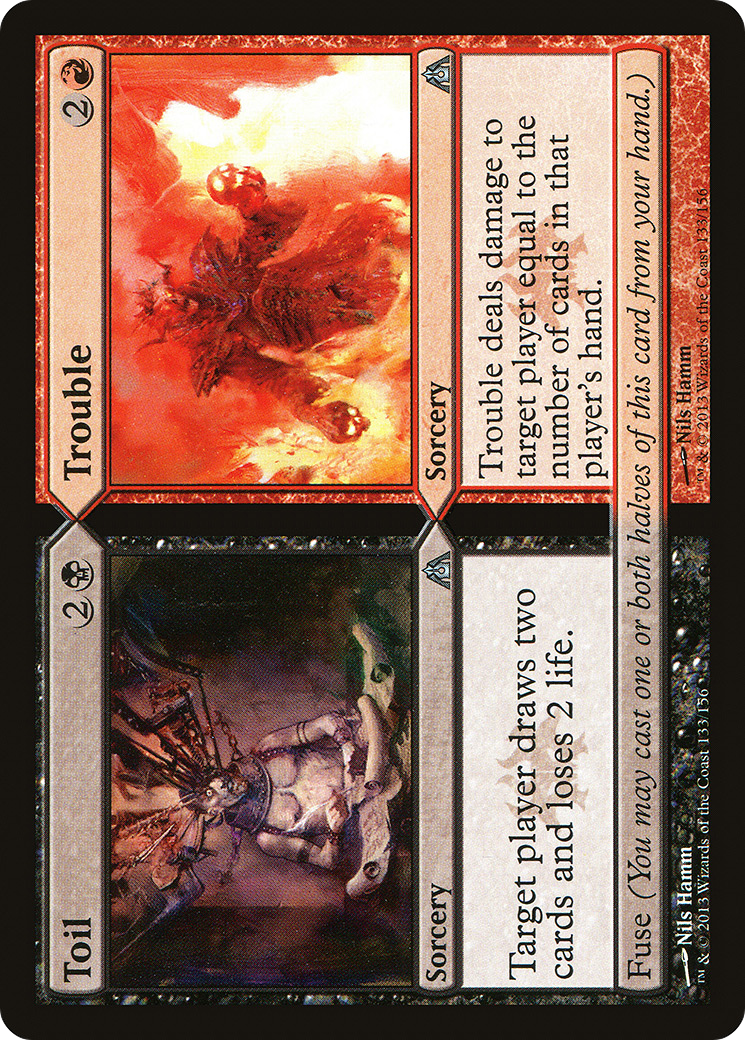 Image of Toil // Trouble (DGM-133) - Dragon's Maze
