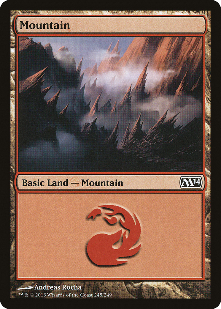 Image of Mountain (245) (M14-245) - Magic 2014