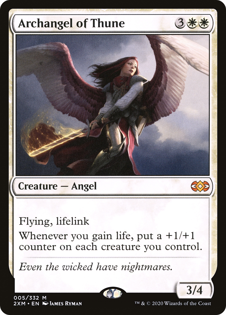 Image of Archangel of Thune (2XM-005) - Double Masters Foil