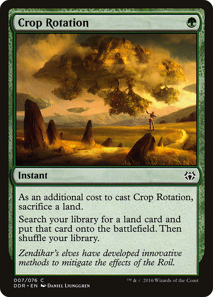 Image of Crop Rotation (DDR-007) - Duel Decks: Nissa vs. Ob Nixilis