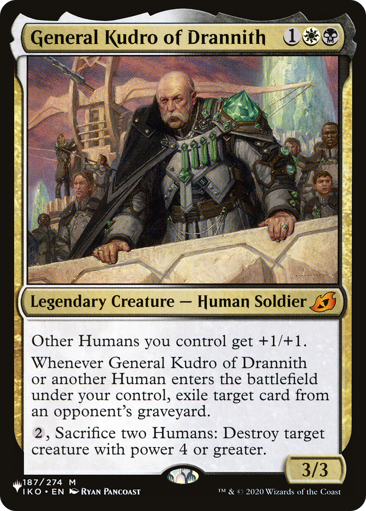 Image of General Kudro of Drannith (LIST-IKO-187) - The List