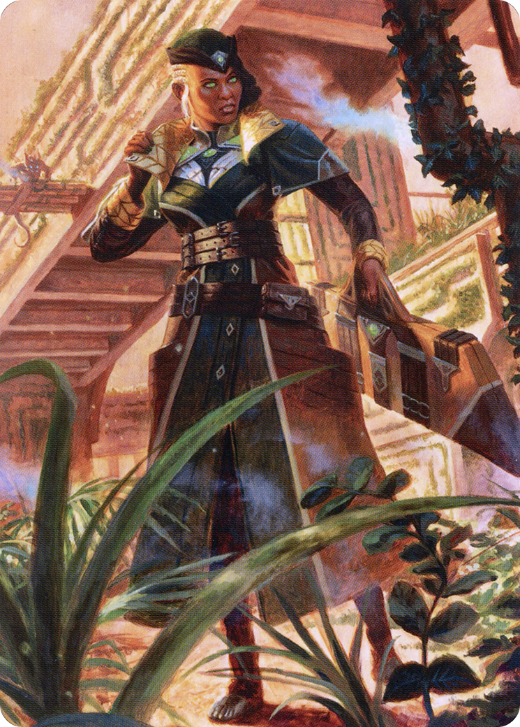 Image of Vivien on the Hunt // Vivien on the Hunt (ASNC-022) - New Capenna Art Series (Borderless)