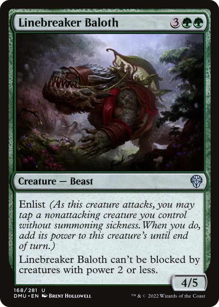 Image of Linebreaker Baloth (DMU-168) - Dominaria United Foil