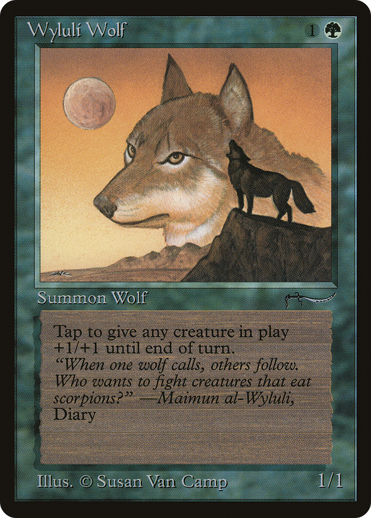 Image of Wyluli Wolf (ARN-) - Arabian Nights