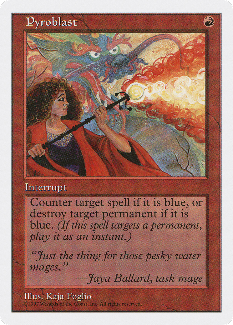 Image of Pyroblast (5ED-) - Fifth Edition