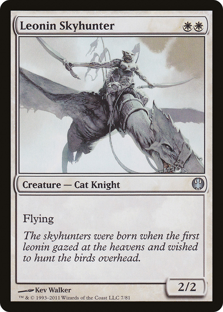 Image of Leonin Skyhunter (DDG-007) - Duel Decks: Knights vs. Dragons