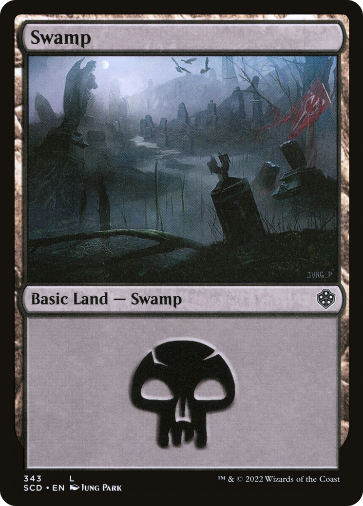 Image of Swamp (343) (SCD-343) - Starter Commander Decks