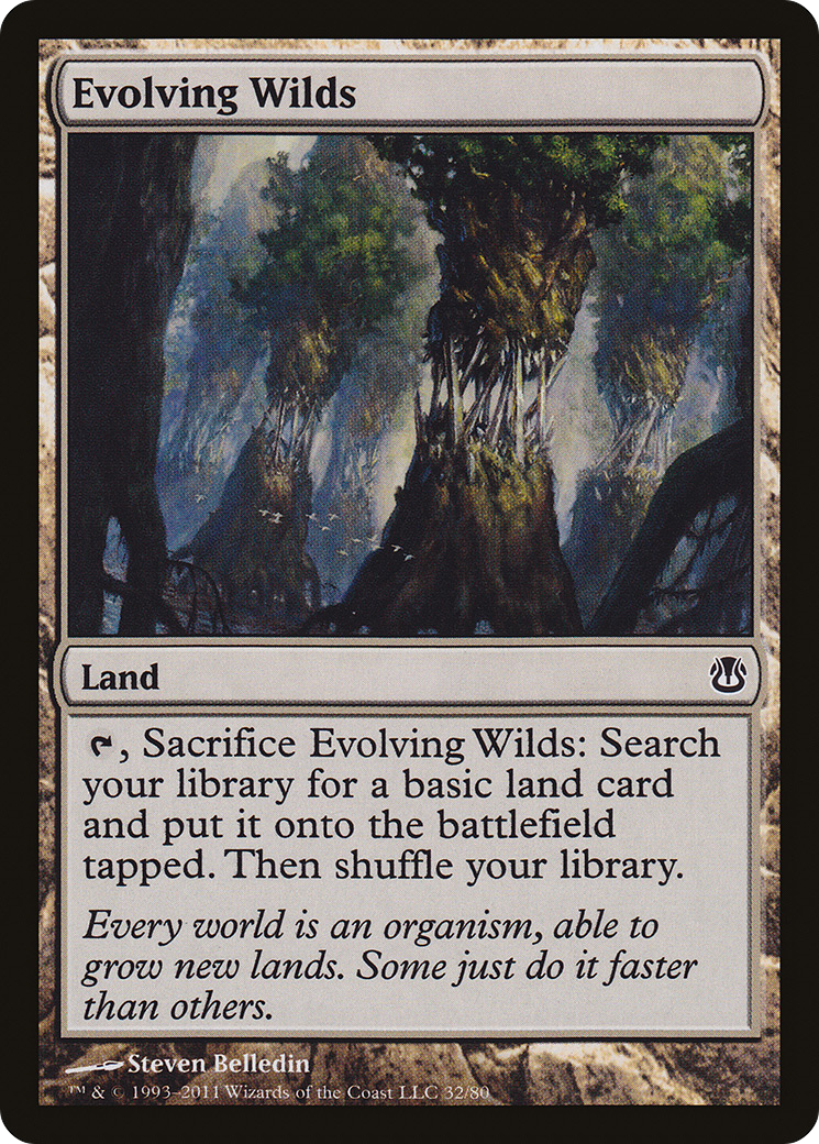 Image of Evolving Wilds (DDH-032) - Duel Decks: Ajani vs. Nicol Bolas