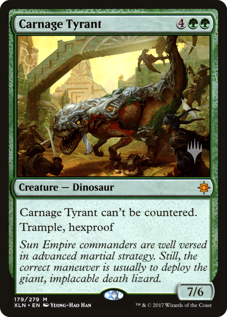 Image of Carnage Tyrant (PPM20-179) - Ixalan Promos