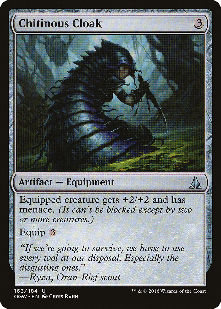 Image of Chitinous Cloak (OGW-163) - Oath of the Gatewatch Foil