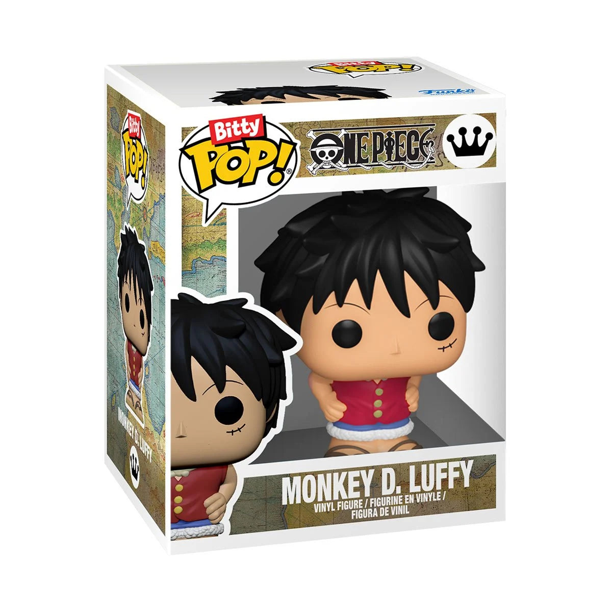 Image of One Piece Monkey D. Luffy with Going Merry Funko Bitty Pop! Ride