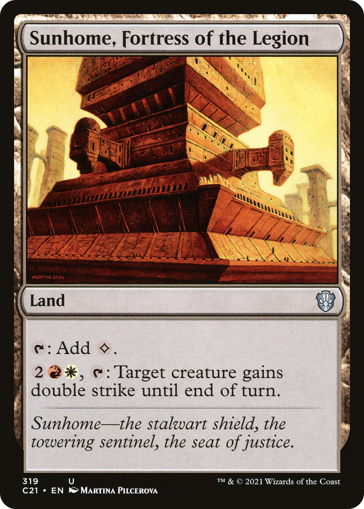 Image of Sunhome, Fortress of the Legion (C21-319) - Commander 2021