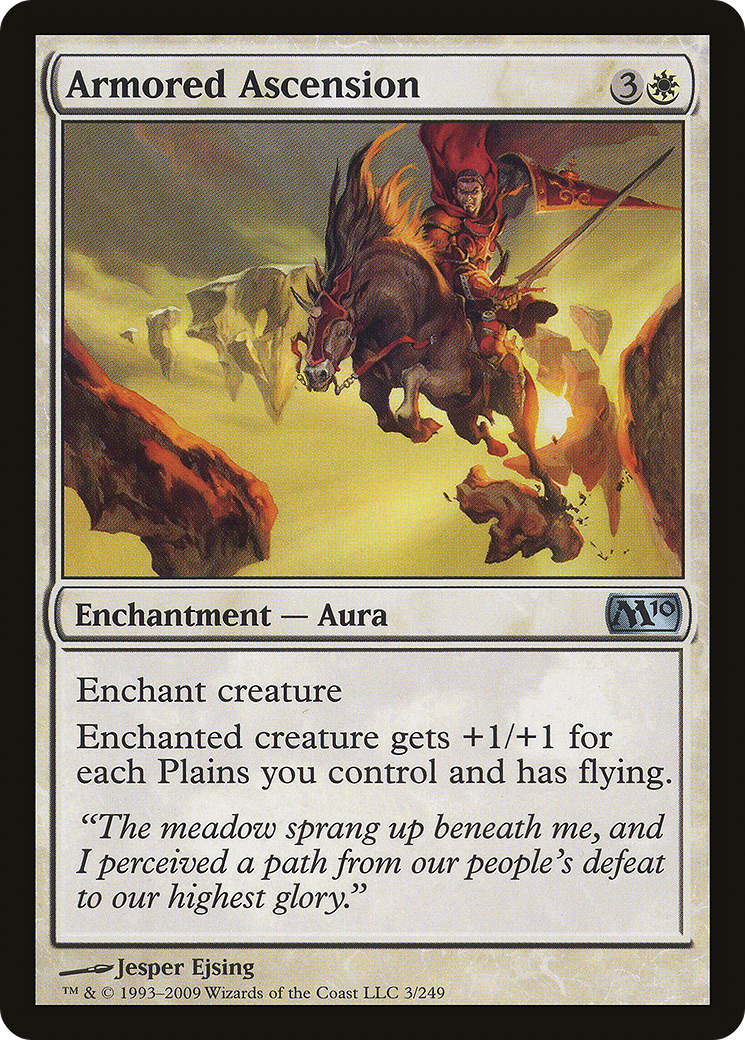 Image of Armored Ascension (M10-003) - Magic 2010