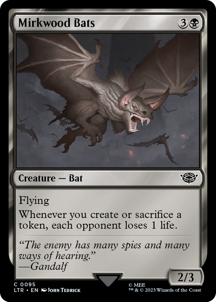 Image of Mirkwood Bats (LTR-095) - The Lord of the Rings: Tales of Middle-earth
