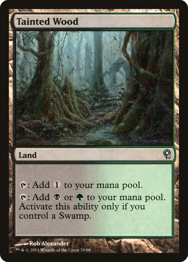 Image of Tainted Wood (DDM-078) - Duel Decks: Jace vs. Vraska