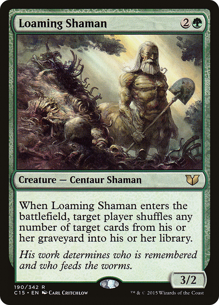 Image of Loaming Shaman (C15-190) - Commander 2015