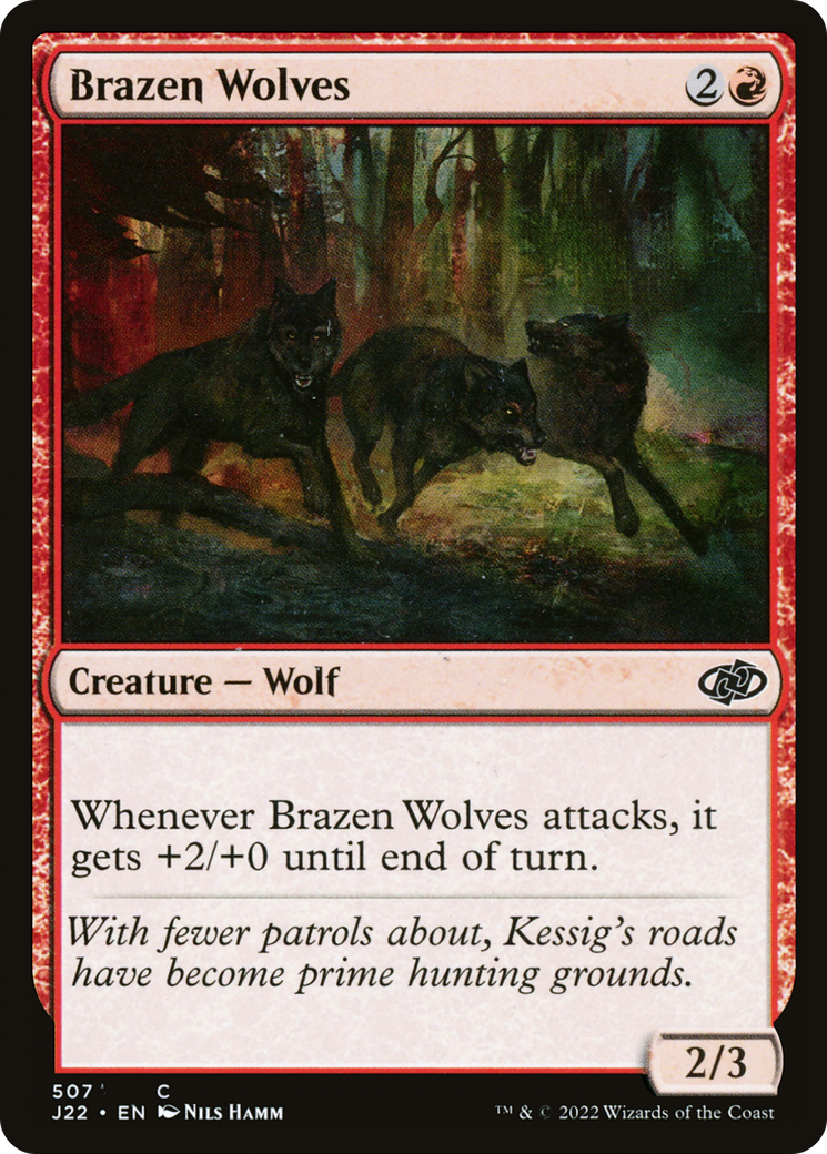Image of Brazen Wolves (J22-507) - Jumpstart 2022