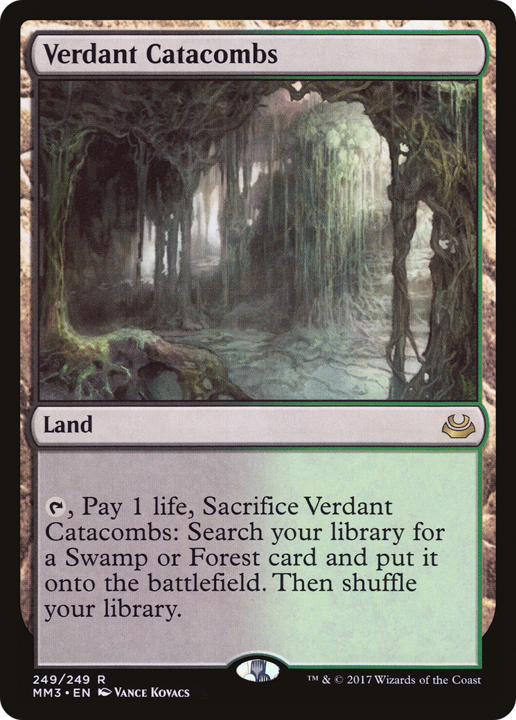 Image of Verdant Catacombs (MM3-249) - Modern Masters 2017 Foil