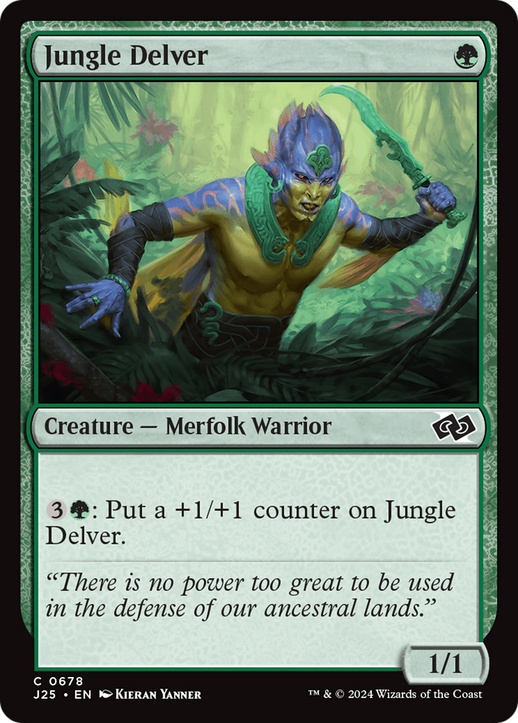 Image of Jungle Delver (J25-678) - Foundations Jumpstart