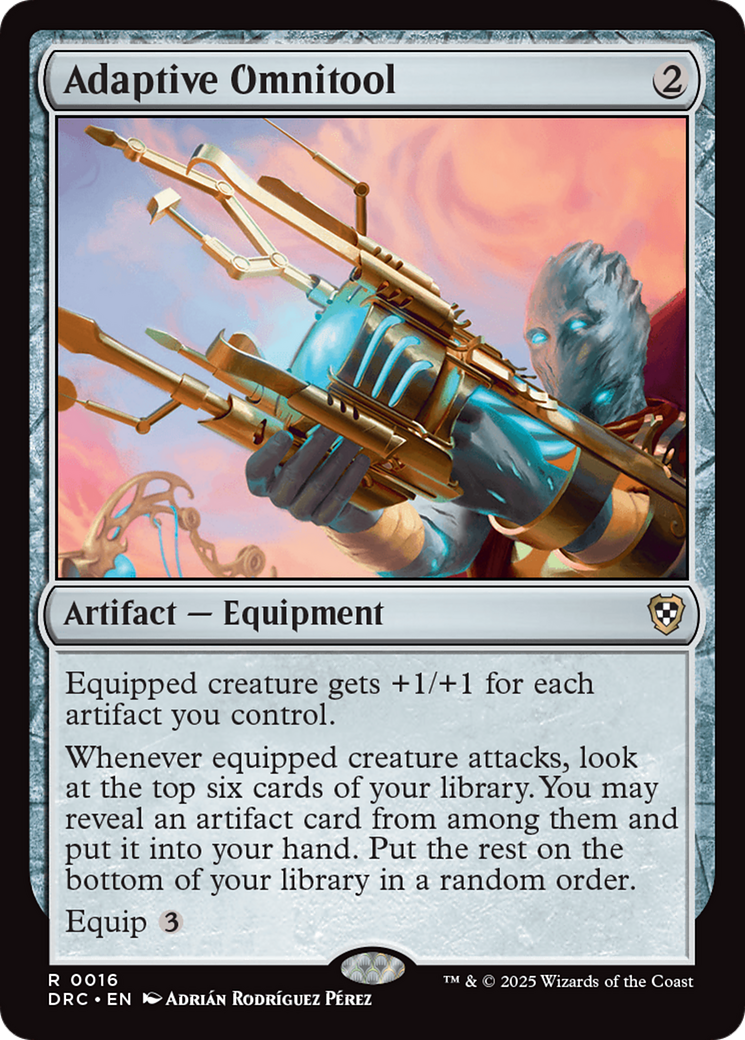 Image of Adaptive Omnitool (DRC-016) - Commander: Aetherdrift