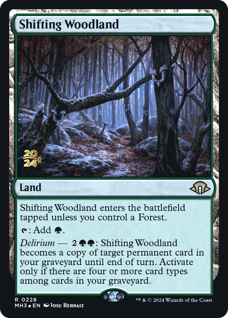 Image of Shifting Woodland (PRE-228) - Modern Horizons 3 Promos Foil