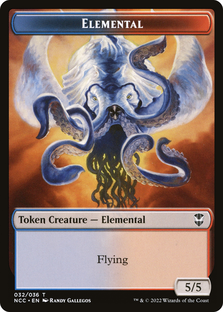Image of Elemental (TNCC-032) - New Capenna Commander Tokens