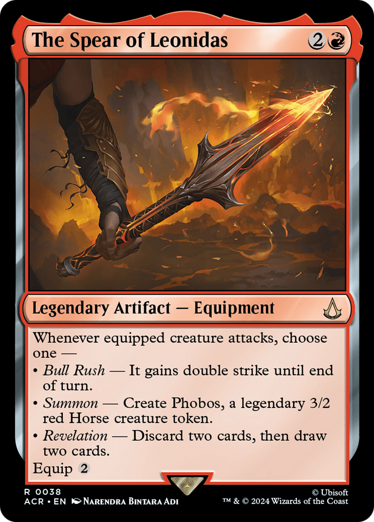 Image of The Spear of Leonidas (ACR-038) - Assassin's Creed