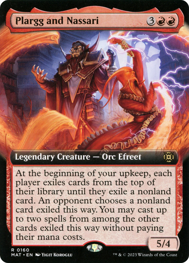 Image of Plargg and Nassari (Extended Art) (MAT-160) - March of the Machine: The Aftermath: (Extended Art) Foil