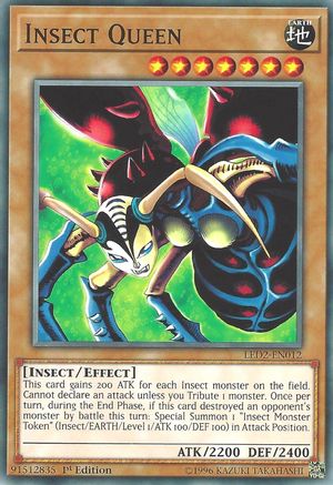 Image of Insect Queen (LED2-EN012) - Legendary Duelists: Ancient Millennium 1st Edition