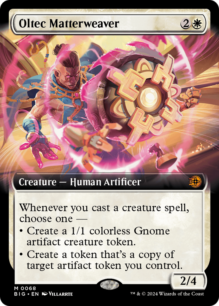 Image of Oltec Matterweaver (Extended Art) (BIG-068) - The Big Score: (Extended Art)