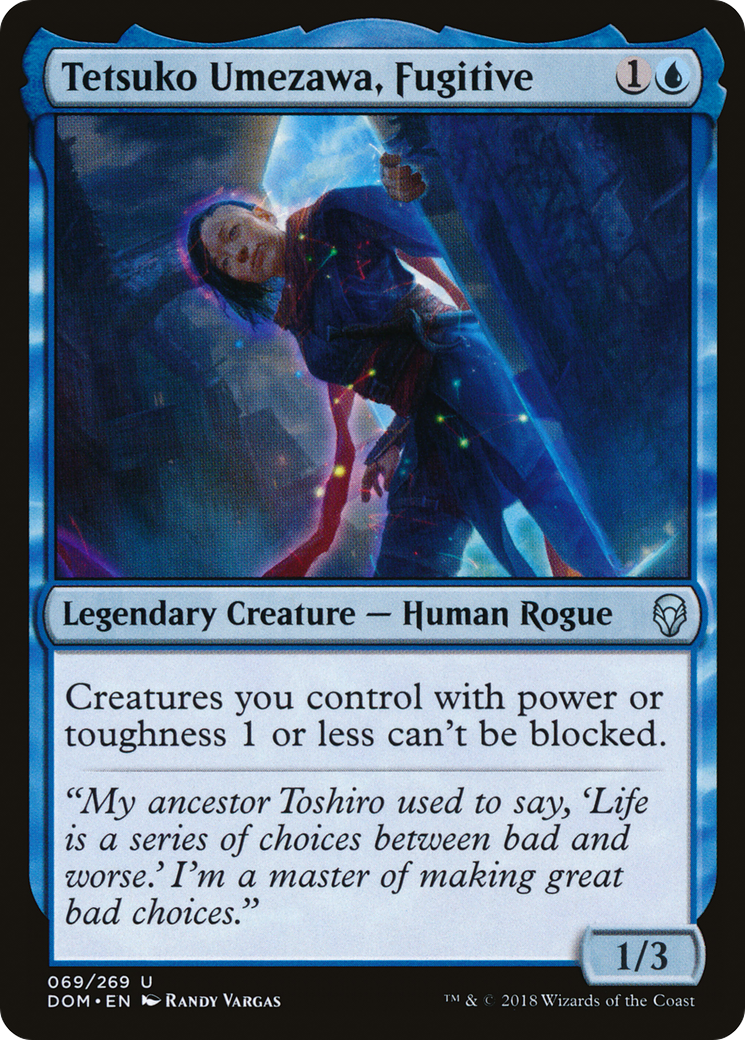 Image of Tetsuko Umezawa, Fugitive (DOM-069) - Dominaria