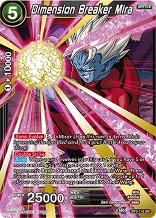 Image of Dimension Breaker Mira (BT3-116) - Cross Worlds