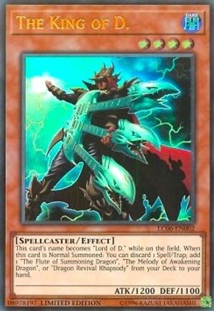 Image of The King of D. - LC06-EN002 (LC06-EN002) - Legendary Collection Kaiba Limited