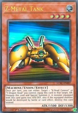 Image of Z-Metal Tank (LCKC-EN007) - Legendary Collection Kaiba Unlimited
