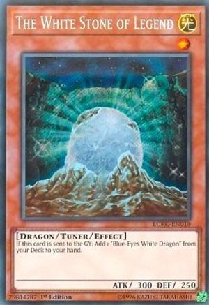 Image of The White Stone of Legend (LCKC-EN010) - Legendary Collection Kaiba 1st Edition