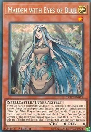 Image of Maiden with Eyes of Blue (LCKC-EN012) - Legendary Collection Kaiba 1st Edition