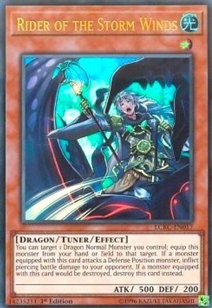 Image of Rider of the Storm Winds (LCKC-EN017) - Legendary Collection Kaiba Unlimited
