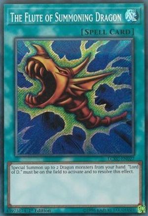 Image of The Flute of Summoning Dragon (LCKC-EN027) - Legendary Collection Kaiba 1st Edition