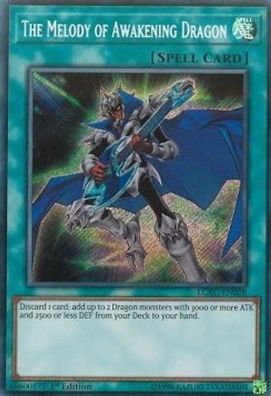 Image of The Melody of Awakening Dragon (LCKC-EN028) - Legendary Collection Kaiba Unlimited