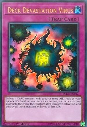 Image of Deck Devastation Virus (LCKC-EN047) - Legendary Collection Kaiba 1st Edition