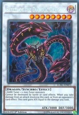 Image of Beelze of the Diabolic Dragons (LCKC-EN071) - Legendary Collection Kaiba Unlimited