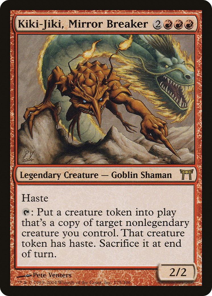 Image of Kiki-Jiki, Mirror Breaker (CHK-175) - Champions of Kamigawa