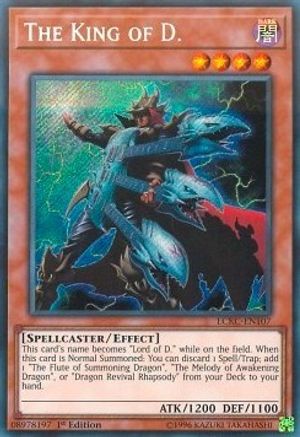 Image of The King of D. (LCKC-EN107) - Legendary Collection Kaiba Unlimited