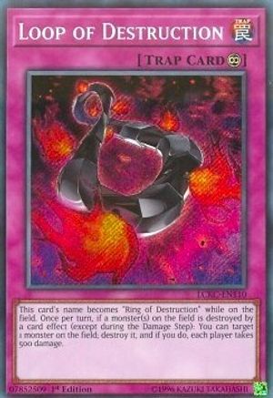 Image of Loop of Destruction (Secret Rare) (LCKC-EN110) - Legendary Collection Kaiba Unlimited