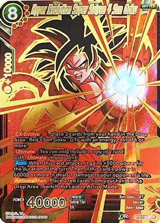 Image of Hyper Evolution Super Saiyan 4 Son Goku (BT3-123) - Cross Worlds