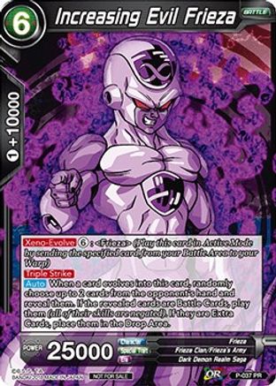 Image of Increasing Evil Frieza (P-037) - Promotion Cards