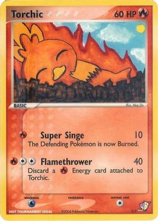 Image of Torchic - 3/5/5  Kids WB Promos - Promo