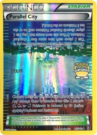 Image of Parallel City 145/162  - Reverse Holofoil League & Championship Cards - Promo