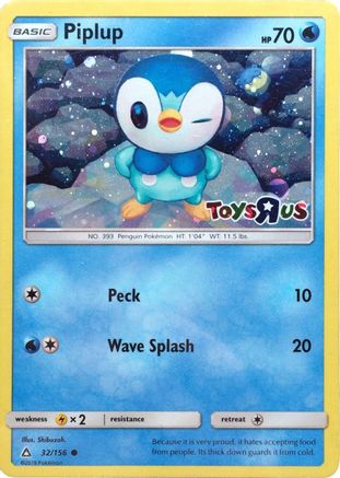 Image of Piplup 032/156  - Holofoil Miscellaneous Cards & Products - Promo