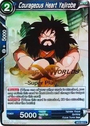 Image of Courageous Heart Yajirobe (Super Player Stamped) (BT2-052) - Tournament Promotion Cards